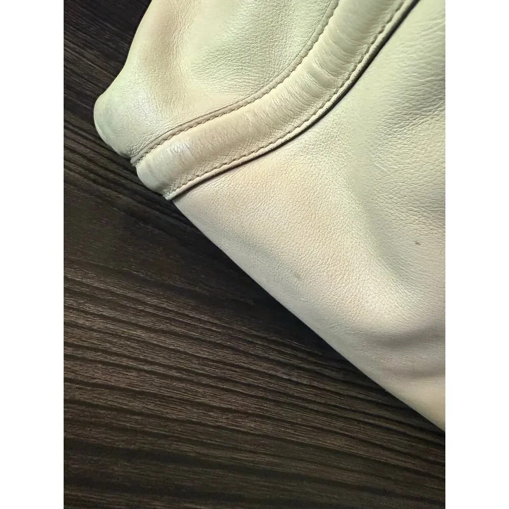 GUCCI Off-White Leather Britt Large Tote Bag - Picture 8 of 16